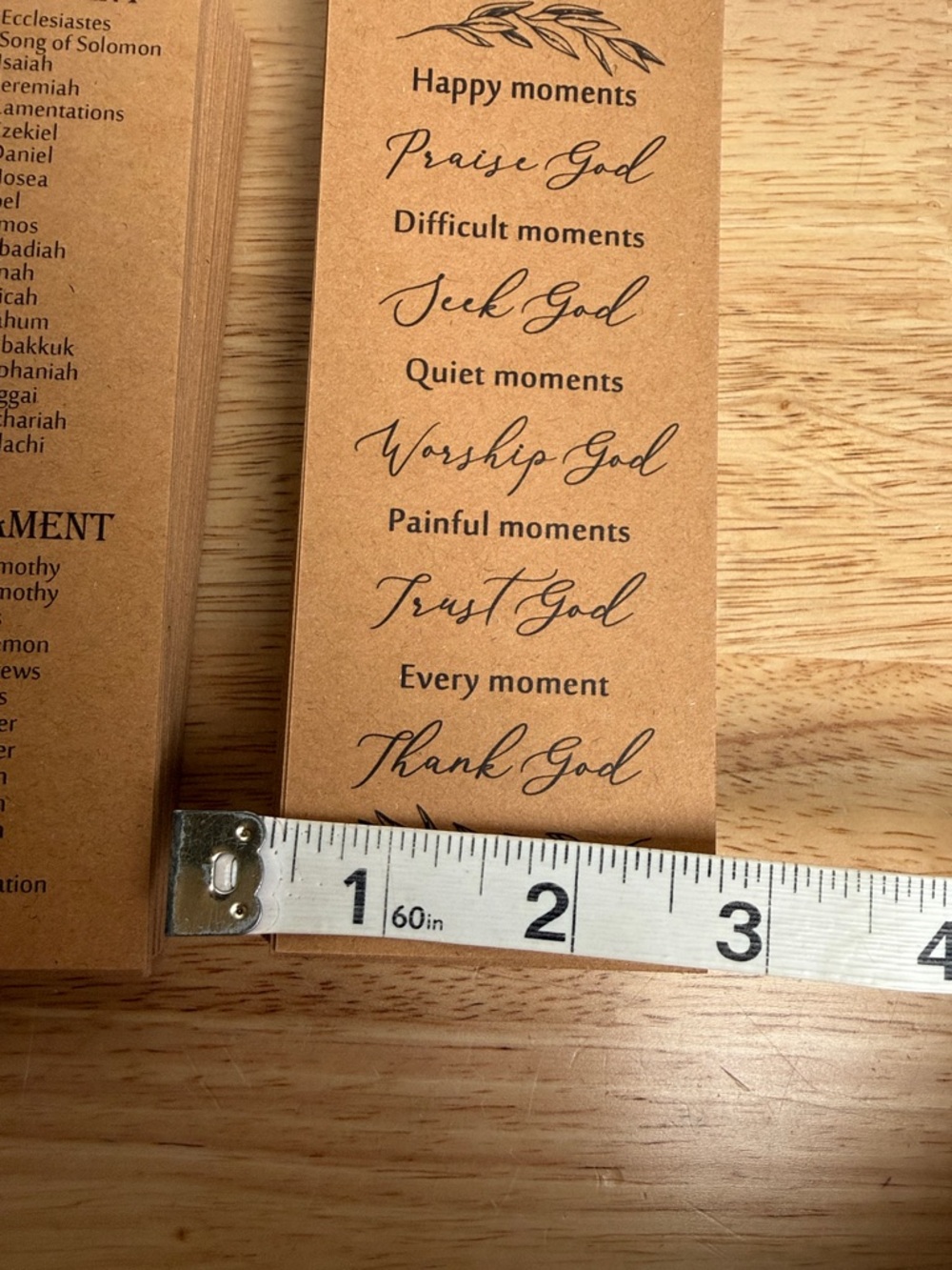 175 Scripted Faith Bookmarks - Picture 5 of 5